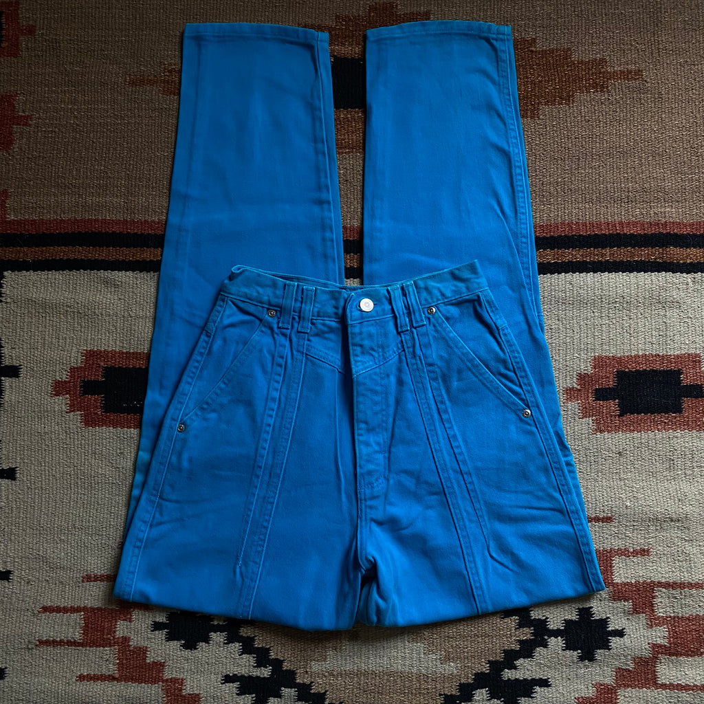 Ocean Blue Silverlake Wranglers 24”