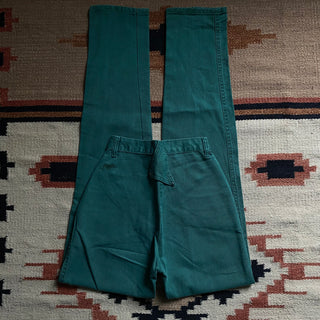 Vintage Cowgirl Green Ropers 24 inch waist for Women