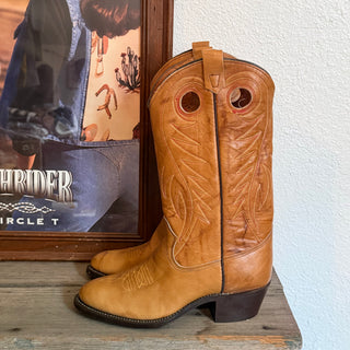 Brown Texas Cowboy Boots - Men’s 8.5 / Women’s 10