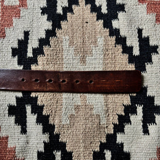 Brown Leather Belt - 35” - 38”