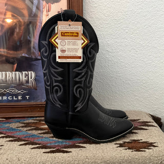 Black Texas Cowboy Boots - Women’s 7