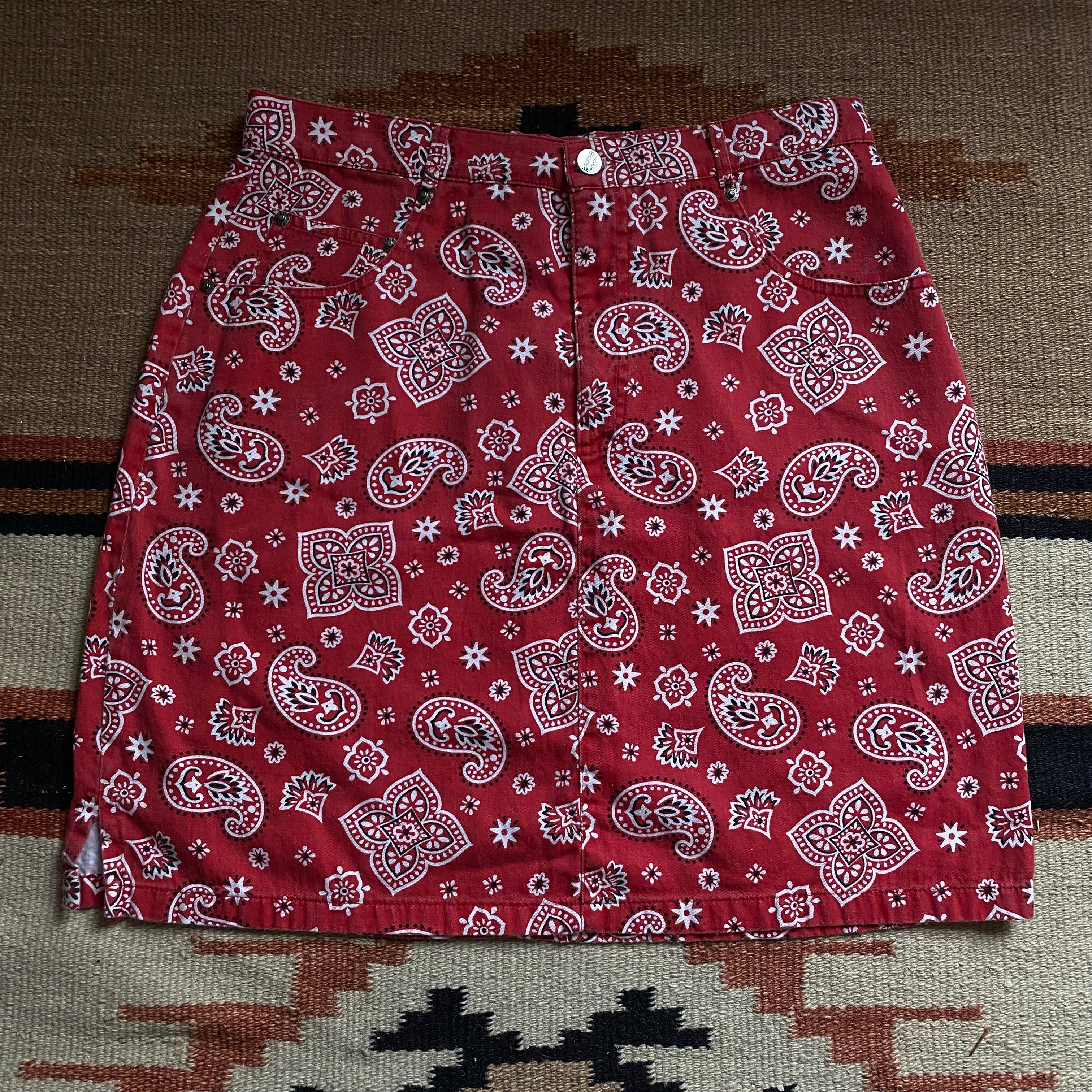 Roughrider Bandana Style Skirt 31”