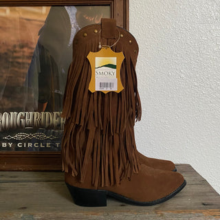 Smoky Mountain Fringe Cowboy Boots - Women’s 6 & 7