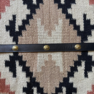 Black and Gold Concho Belt 27” - 33”