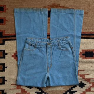 Vintage Baby Blue Jeans 31 inch waist for Women