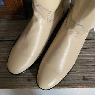 Cream Roper Cowboy Boots - Women’s 8.5