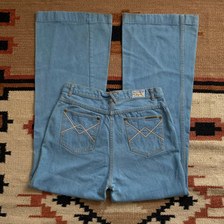 Vintage Baby Blue Jeans 31 inch waist for Women