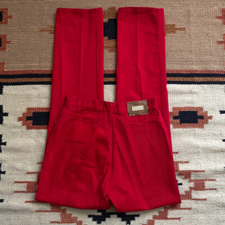 Vintage Red Lawmans 29 inch waist