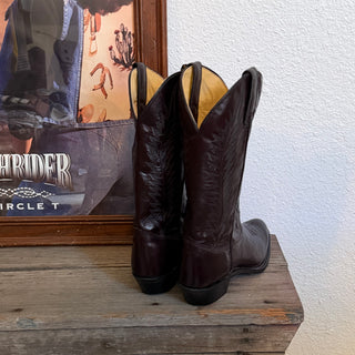 Cherry Red Texas Cowboy Boots - Women’s 7