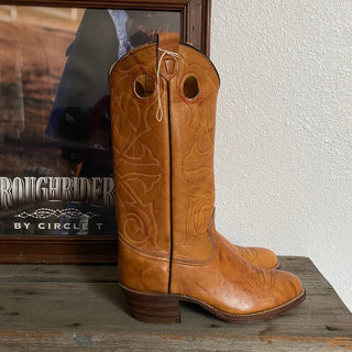 Brown Texas Cowboy Boots - Men’s 8 / Women’s 9.5
