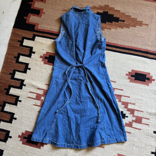Denim Midi Dress - Small