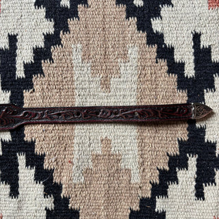 Tooled Leather Acme Belt - 26” - 29”