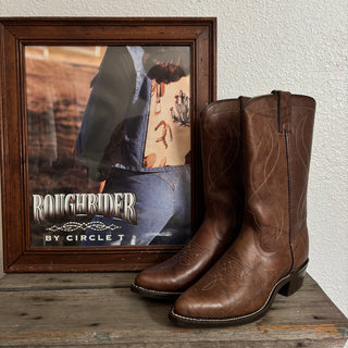 Country Brown Texas Cowboy Boots - Men’s 10 / Women’s 11.5