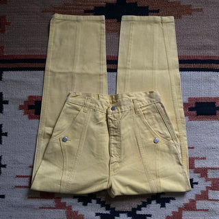 Vintage Iconic Yellow Ropers 28 inch waist for Women