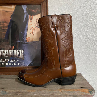Black Toe Cowboy Boots - Women’s 9