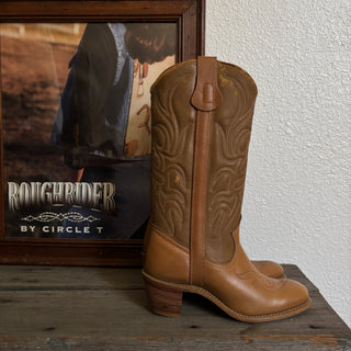 Brown Texas Cowboy Boots - Women’s 6