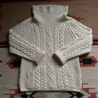 Cozy White Sweater - Small