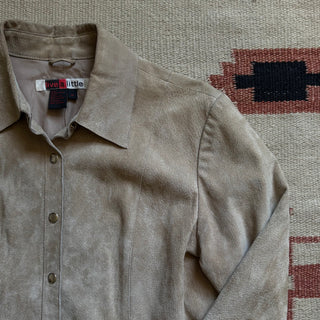 Suede Leather Jacket - Medium