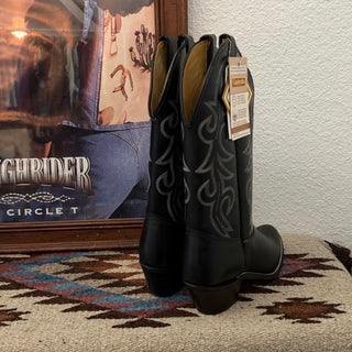 Black Texas Cowboy Boots - Women’s 7