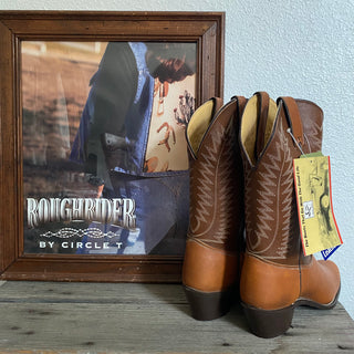 Burnt Orange Texas Cowboy Boots - Women’s 6.5, 8.5, 9, 9.5 & 10