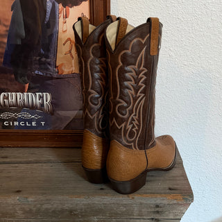 Brown Texas Cowboy Boots - Men’s 8.5 / Women’s 10