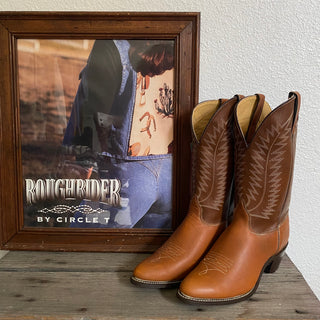 Burnt Orange Texas Cowboy Boots - Women’s 6.5, 8.5, 9, 9.5 & 10
