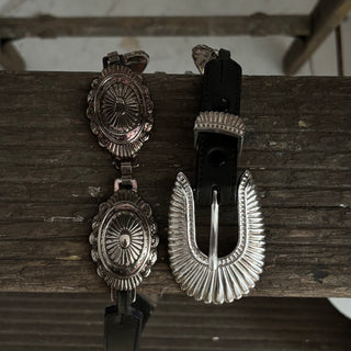Cowgirl Concho Belt - 20” - 23”