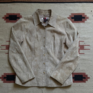 Suede Leather Jacket - Medium