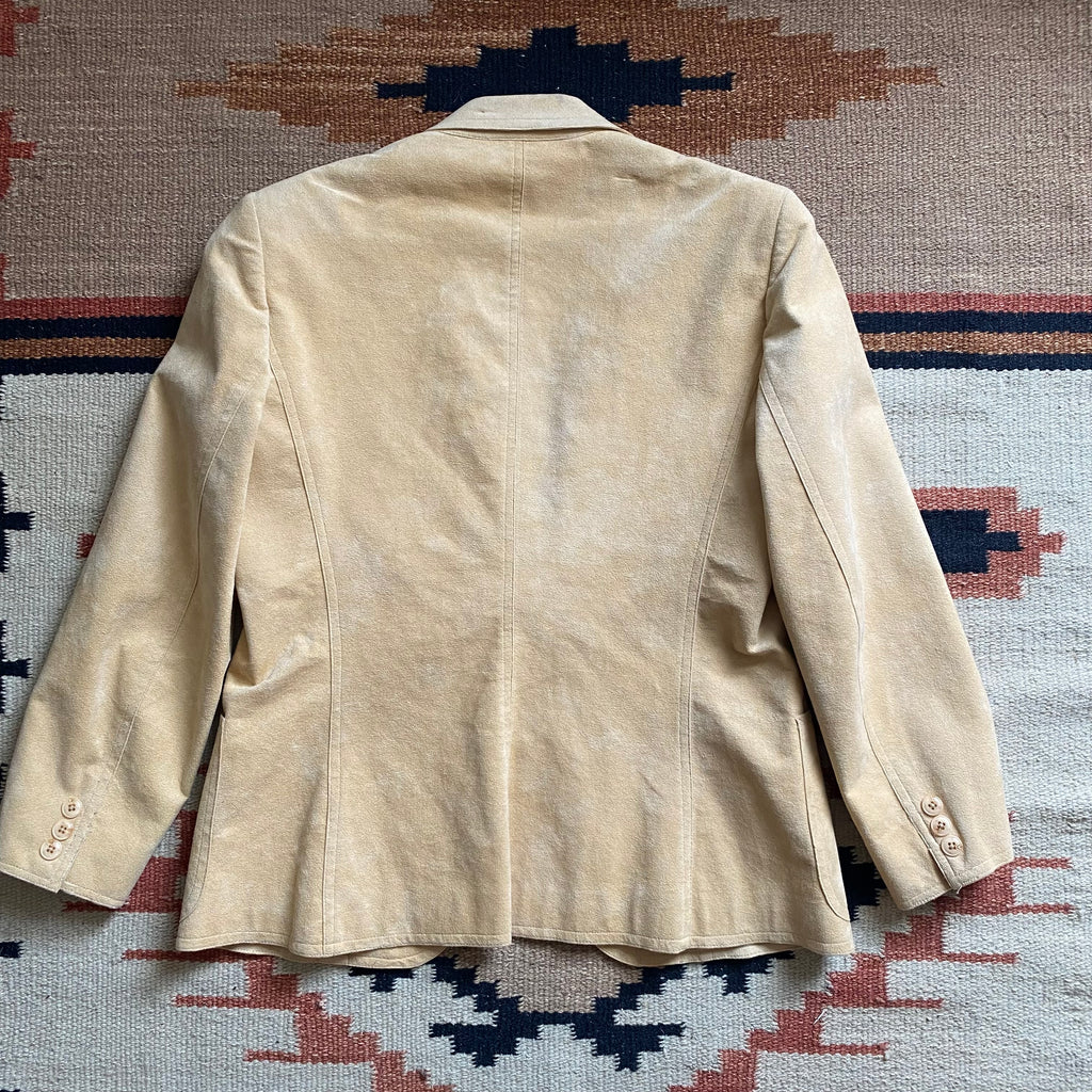 Faux Suede Blazer - Small