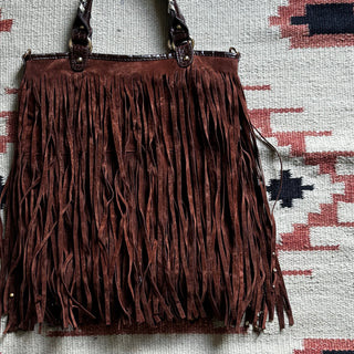 Bejeweled Fringe Purse