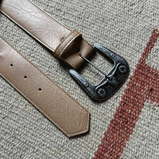 Brown Longhorn Belt - 24” - 27”
