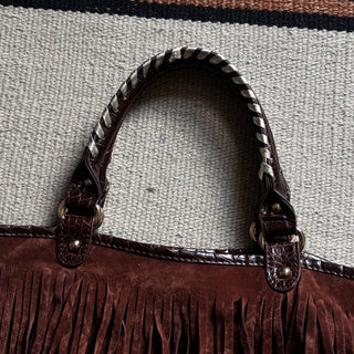 Bejeweled Fringe Purse