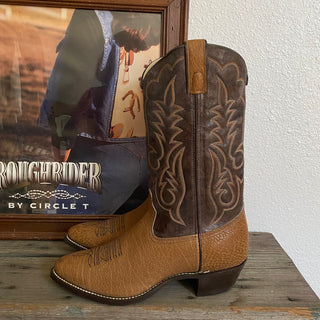 Brown Texas Cowboy Boots - Men’s 13