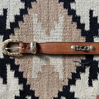 Nocona Concho Belt - 25” - 28”