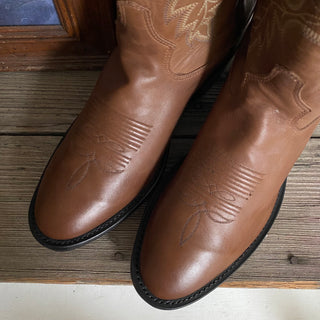 Brown Tony Lama Cowboy Boots - Men’s 8.5 / Women’s 10