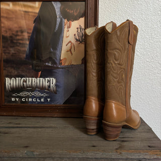 Brown Texas Cowboy Boots - Women’s 6