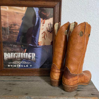 Brown Leather Cowboy Boots - Women’s 7