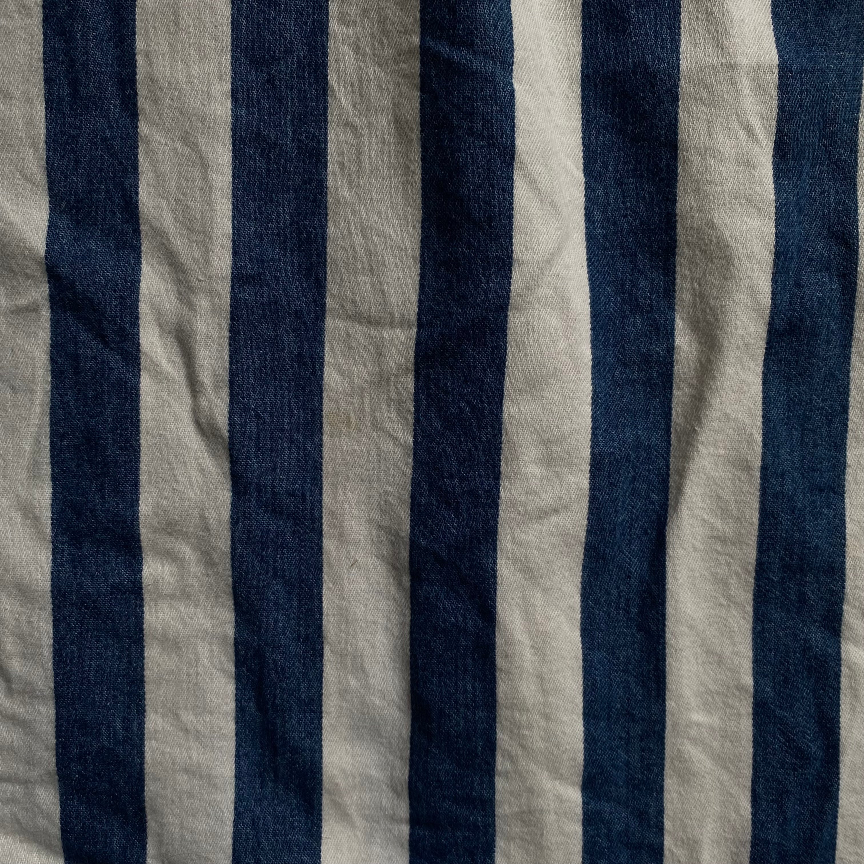 Striped Western Button Up - Medium