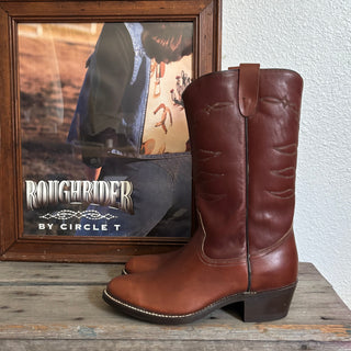 Brown Texas Cowboy Boots - Men’s 8 / Women’s 9.5