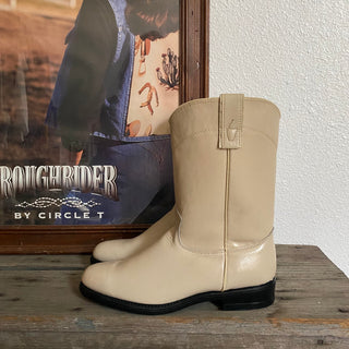 Cream Roper Cowboy Boots - Women’s 8.5