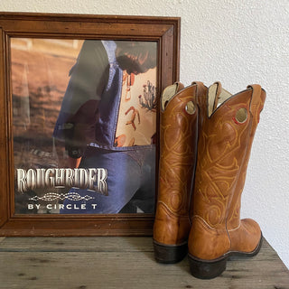 Summer Brown Texas Cowboy Boots - Women’s 6.5