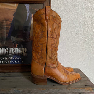 Brown Cowboy Boots - Men’s 7.5 / Women’s 9