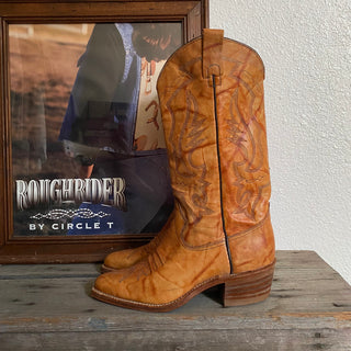 Brown Cowboy Boots - Men’s 7.5 / Women’s 9