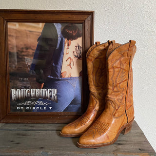 Brown Cowboy Boots - Men’s 7.5 / Women’s 9