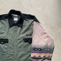 Rare Cowboy Green Express Rider Shirt Large