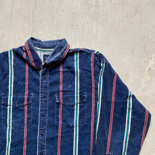 Vintage Wrangler Striped Brushpopper 4XL for Men