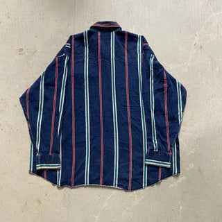 Vintage Wrangler Striped Brushpopper 4XL for Men