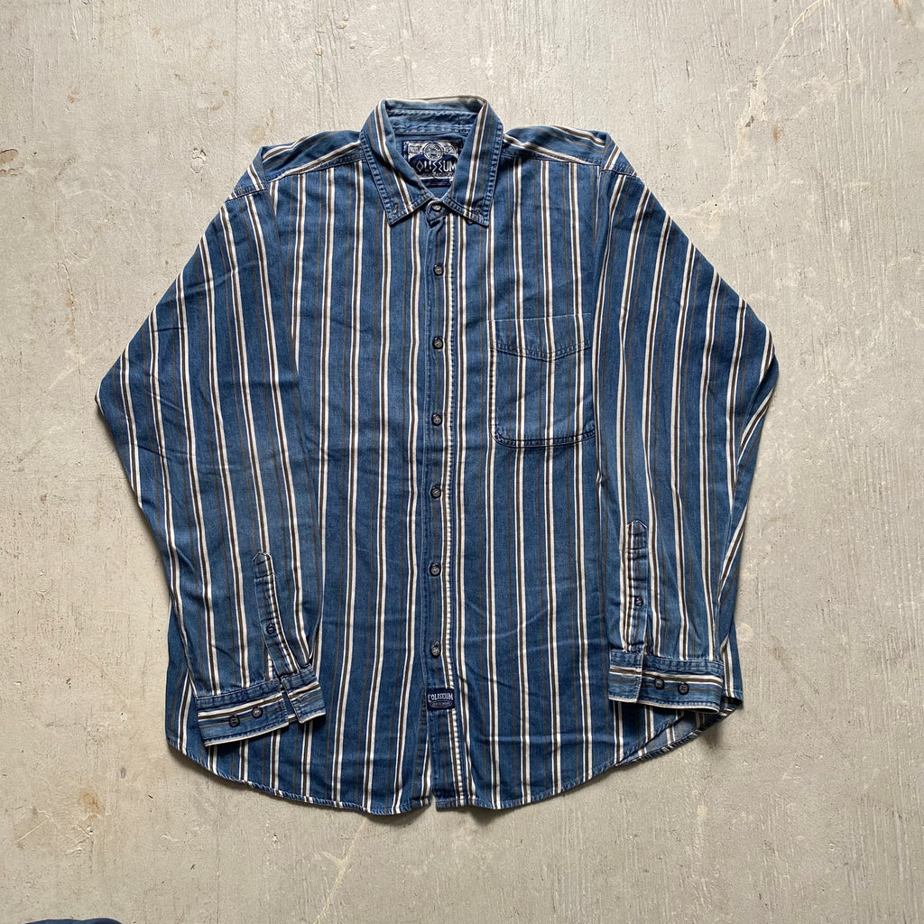 Cowboy Stripes Shirt 2XL