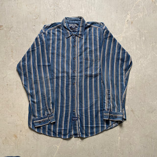 Vintage Cowboy Stripes Shirt 2XL for Men