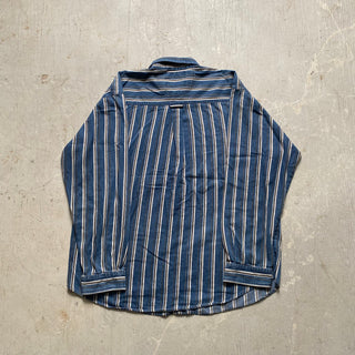 Vintage Cowboy Stripes Shirt 2XL for Men